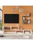 Robin Home Nexus Tv Ünitesi Tv Sehpası Raflı Beyaz-Antrasit 1