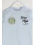 Yazı Baskılı Kısa Kollu Bisiklet Yaka Pamuklu Yazlık Erkek Çocuk T-Shirt 3