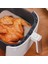 100 Adet Air Fryer Pişirme Kağıdı Tek Kullanımlık Yağ Su Geçirmez Yapışmaz Deliksiz Düz Kare Model 3