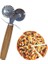 Ahşap Saplı 2li Hamur Kesme Ruleti Düz ve Dalgalı Pizza Börek Kesici Aparatı 1