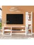 Robin Home Nexus Tv Ünitesi Tv Sehpası Kitaplıklı Beyaz 1