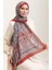 Etnik Desenli Soft Şal 90188-11 Kiremit Gri 1