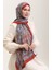 Etnik Desenli Soft Şal 90188-11 Kiremit Gri 2