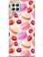 Samsung Galaxy M32 Kılıf Hd Baskılı - Makaron ve Çilekler 1
