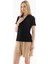 25Y0603K1 Kadın Polo V Yaka T-Shirt 2