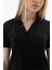 25Y0603K1 Kadın Polo V Yaka T-Shirt 5