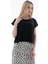 25Y0511K1 Kadın Kısa Kollu Crop T-Shirt 3