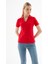 25Y0603K1 Kadın Polo V Yaka T-Shirt 1