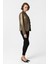 Gold Bloom Blazer Kadın Hakiki Deri Ceket 5
