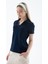 25Y0603K1 Kadın Polo V Yaka T-Shirt 2
