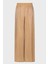 Tamamı Logolu Wide Leg Geniş Paça Parlak Pantolon Bayan Pantolon XW000569 AF12055 F1018 5
