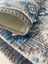 Modern Iskandinav Kilim Desenli Salon Mutfak Oda Halısı Mavi Gri Halı Kaymaz Yıkanabilir 3