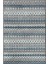Modern Iskandinav Kilim Desenli Salon Mutfak Oda Halısı Mavi Gri Halı Kaymaz Yıkanabilir 4