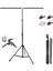 150 x 200 cm T Stand Bar Fon Perde Pvc Tutucu Background Backdrop Çekim Standı T-Shape 1