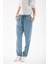 25Y0657K1 Kadın Beli Bağlamalı Denim Pantolon 3