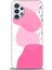 Samsung Galaxy A13 4g Kılıf Hd Baskılı - Pembe Beyaz Siyah 1