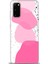 Samsung Galaxy S20 Kılıf Hd Baskılı - Pembe Beyaz Siyah 1