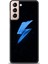 Samsung Galaxy S21 Kılıf Hd Baskılı - Mavi Şimşek 1