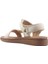 166924.Z5FX Bej Kadın Comfort Sandalet 3