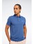 Fında Polo Tee Mavi Erkek Kısa Kol T-Shirt 2