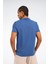 Fında Polo Tee Mavi Erkek Kısa Kol T-Shirt 4