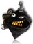 Monster Kalem Kutusu Coin Pouch (Black) 1