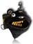 Monster Kalem Kutusu Coin Pouch (Black) 3
