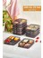 4 Bölmeli Buzdolabı Organizeri 400 Ml, Friz Düzenleyici, 2'li Set 1