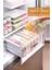 4 Bölmeli Buzdolabı Organizeri 1 Lt, Friz Düzenleyici, 4'lü Set 3