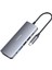 Type-C To Hdmı Vga Ethernet Aux 1*Usb 3.0 2*Usb Pd100w Tf Sd Kart Okuyucu Çoklayıcı Dönüştürücü 1
