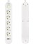 VA-21562 5li 1.5 Metre Kablolu 3 Usbli Beyaz Akım Korumalı Priz 2