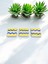 Taraftar Renkli El Yapımı Taş Dekoratif Bardak Altlığı 3"lü Set Renkli Stone Coasters 4