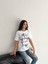 Need Money Baskılı Kurdele Detaylı Kısa Kollu T-Shirt 1