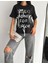 Need Money Baskılı Kurdele Detaylı Kısa Kollu T-Shirt 3
