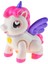 Oyuncak Unicorn Işıklı Sesli Boynuzlu At Pilli Hareketli 20 cm 1