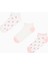 Diamond Flowers Pembe Beyaz 3lü Patik Çorap 1