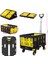 PC532B 137KG 62X45CM Dört Tekerli Çekme Kollu Yük ve Paket Taşıma Arabası + FT505 Çok Amaçlı Taşıma Sepeti 2