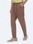 Açık Vizon Dokuma Jogging Fit Casual Pantolon 3