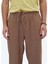 Açık Vizon Dokuma Jogging Fit Casual Pantolon 4
