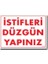 Istifleri Düzgün Yapınız Uyarı Levhası 25X35 KOD:1423 1