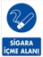 Sigara Içme Alanı Uyarı Levhassı 25X35 Kod: 450 1