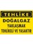 Tehlike Doğalgaz Yaklaşmak Tehlikeli ve Yasaktır Uyarı Levhası 25X35 KOD:751 1