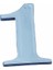 Villa Boy 1 Rakamı 8,5 cm Yapışkanlı 1