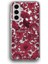 Samsung Galaxy A25 Uyumlu Baskılı Şeffaf Kılıf Kapak "kırmızı Pattern Feniks Phoneix" 1