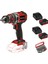Tp-Cd 18/50 Li-I Bl Solo Akülü Vidalama Seti + 2 x 4 Ah Starter Kit + Kwb 32 Parça Bits Uç 1