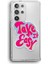 Samsung Galaxy S22 Ultra Uyumlu Baskılı Şeffaf Kılıf Kapak "take It Easy" 1