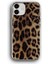 Apple iPhone 11 Uyumlu Baskılı Şeffaf Kılıf Kapak "leopar" 1
