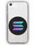 Apple iPhone Se (2020,2022) Uyumlu Baskılı Şeffaf Kılıf Kapak "solana Coin" 1