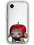 Apple iPhone 16E Uyumlu Baskılı Şeffaf Kılıf Kapak "elma Kedi 144P" 1