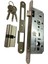 Oval 15 R 40 mm Nikel Silindirli Kapı Kilidi 1